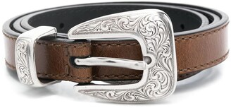 Kate Cate Buckled Leather Belt