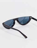 Thumbnail for your product : Pilgrim Meriam black frame sunglasses