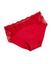 Thumbnail for your product : Wacoal Eclat Lace Bikini Briefs, Crimson