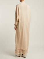 Thumbnail for your product : Roche Ryan Long Cashmere And Silk Cardigan - Womens - Cream