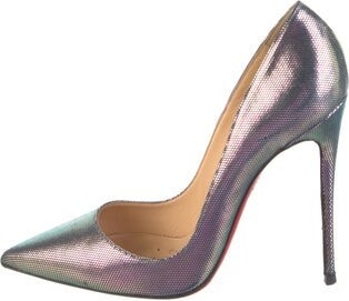 Christian Louboutin Leather Patterned Pumps