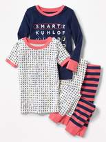 Thumbnail for your product : Old Navy 4-Piece Graphic Sleep Set for Toddler & Baby
