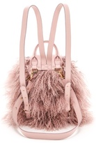 Thumbnail for your product : Meli-Melo Mini Backpack with Lux Shearling