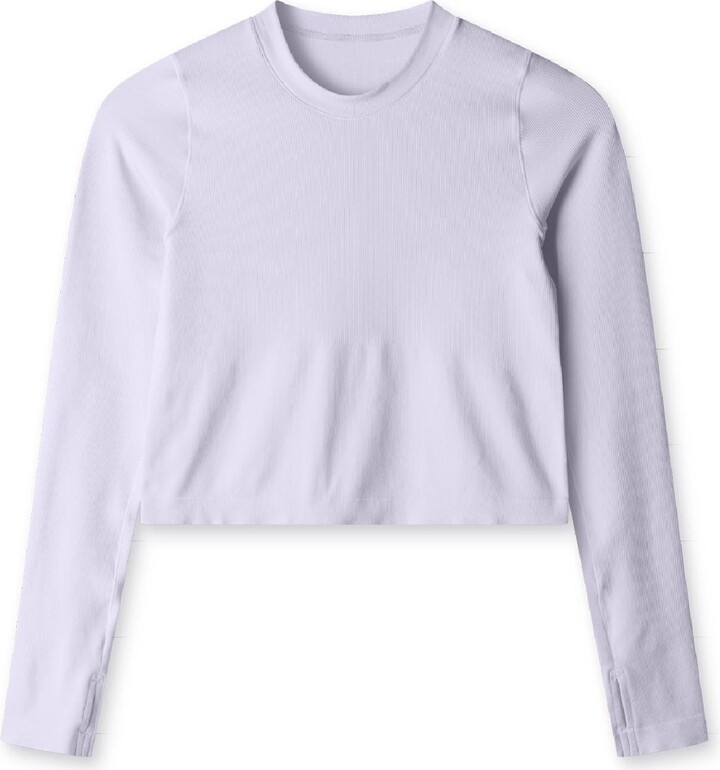 LNDR Power Crop Long-Sleeve Shirt