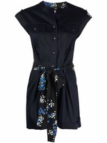 Thumbnail for your product : La Seine & Moi Tie-Fastening Playsuit