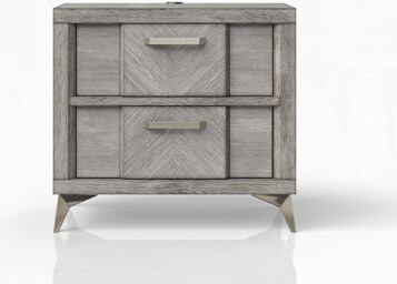 Mercer41 Modern Nightstand For Bedroom