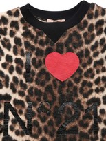 Thumbnail for your product : N°21 Leopard Print Cotton Sweatshirt