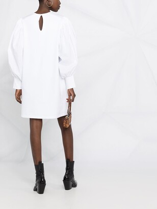 Karl Lagerfeld Paris Logo Print Sweatshirt Dress