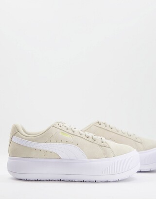 puma suede platform shoes