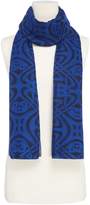 Thumbnail for your product : Biba Betsy oversized logo scarf