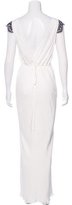 Thumbnail for your product : Jenni Kayne Lace-Trimmed Silk Dress