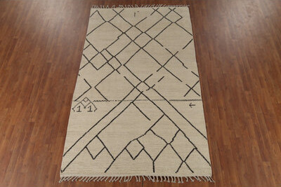Dakota Fields All-Over Wool Geometric Moroccan Area Rug 8x10
