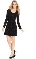 Thumbnail for your product : Karen Kane Velvet A-Line Dress