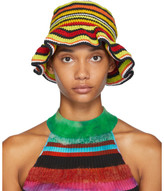Thumbnail for your product : AGR SSENSE Exclusive Multicolor Crochet Bucket Hat