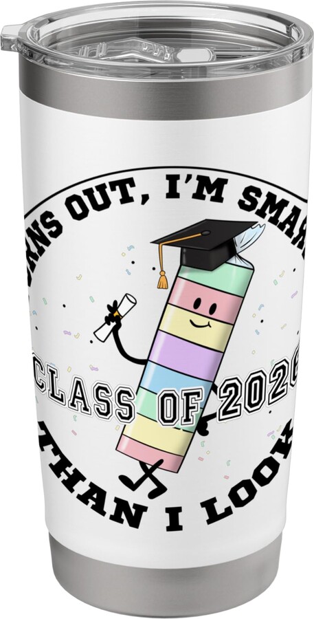 GoodLife Graphix Turns Out I'm Smarter Than I Look - Class of 2026 Graduation Stainless Steel Insulated Tumbler