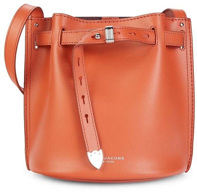 marc jacobs orange crossbody bolsa