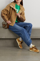 Thumbnail for your product : Polo Ralph Lauren Paneled Faux Shearling Jacket - Brown