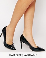 Thumbnail for your product : ASOS SOUTHY Pointed Heels - Dark green