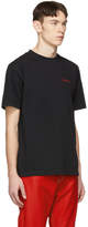 Thumbnail for your product : Eytys Black Purple Velvet Smith T-Shirt