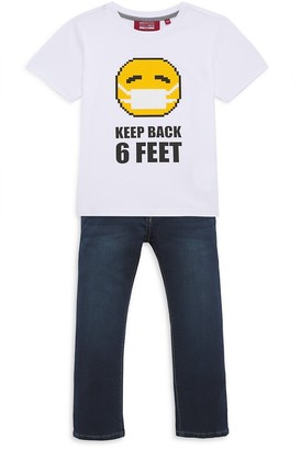 Mostly Heard Rarely Seen Little Boy's & Boy's Mini Keep Back T-Shirt