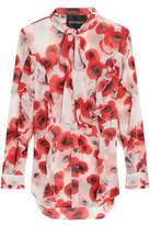 Thumbnail for your product : Nicholas Pussy-Bow Floral-Print Silk-Chiffon Blouse