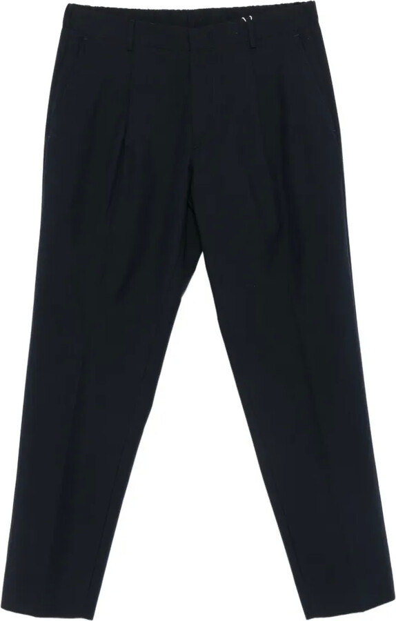 Greyed Pleated Trousers