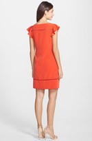 Thumbnail for your product : Jessica Simpson Flutter Sleeve Woven Shift Dress