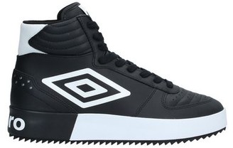 Umbro 8 Man Black Sneakers Soft Leather - ShopStyle