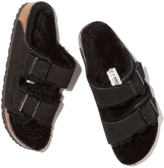 birkenstock arizona shearling 40