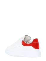 Thumbnail for your product : Alexander McQueen 45mm Leather Platform Sneakers