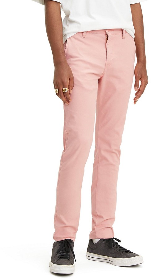 mens pink khaki pants