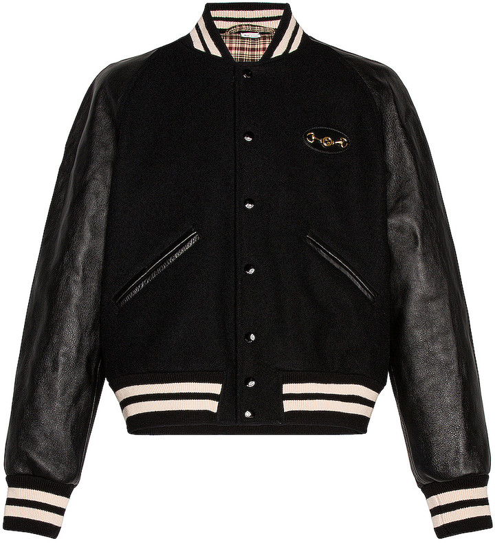 gucci college jacket