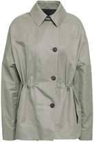 Thumbnail for your product : Brunello Cucinelli Knit-paneled Cotton And Ramie-blend Jacket