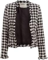 Thumbnail for your product : L'Agence Adette Tweed Houndstooth Jacket
