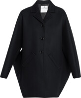 Thumbnail for your product : Courreges Prism Wool Short Coat