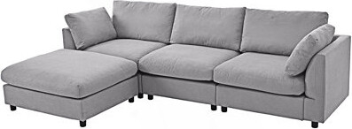 Latitude Run Upholstery Sectional Sofa L Shaped Couch With Reversible Chaise
