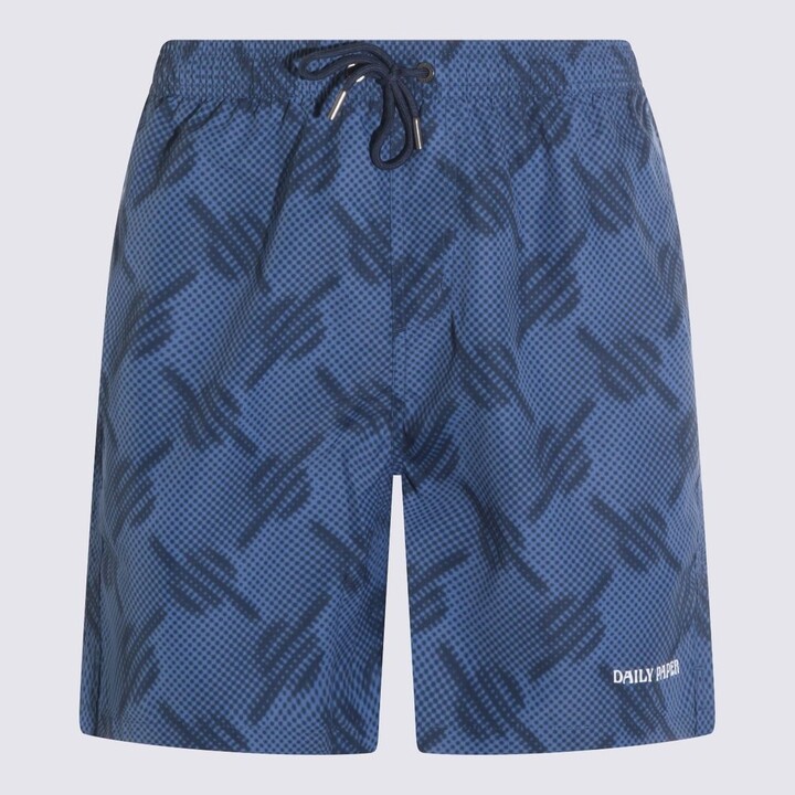 Daily Paper Uomo Logo Swim Shorts