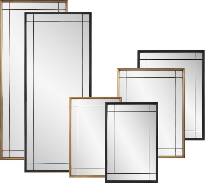 Tyler Dillion Tyler Dillon French Panel Framed Decorative Wall Mirror