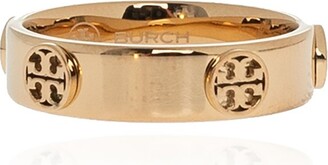 Shop Tory Burch Tory Burch Serif-T Adjustable Ring Set by Babs