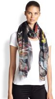 Thumbnail for your product : Yigal Azrouel Cartoon Jagger Modal & Cashmere Scarf
