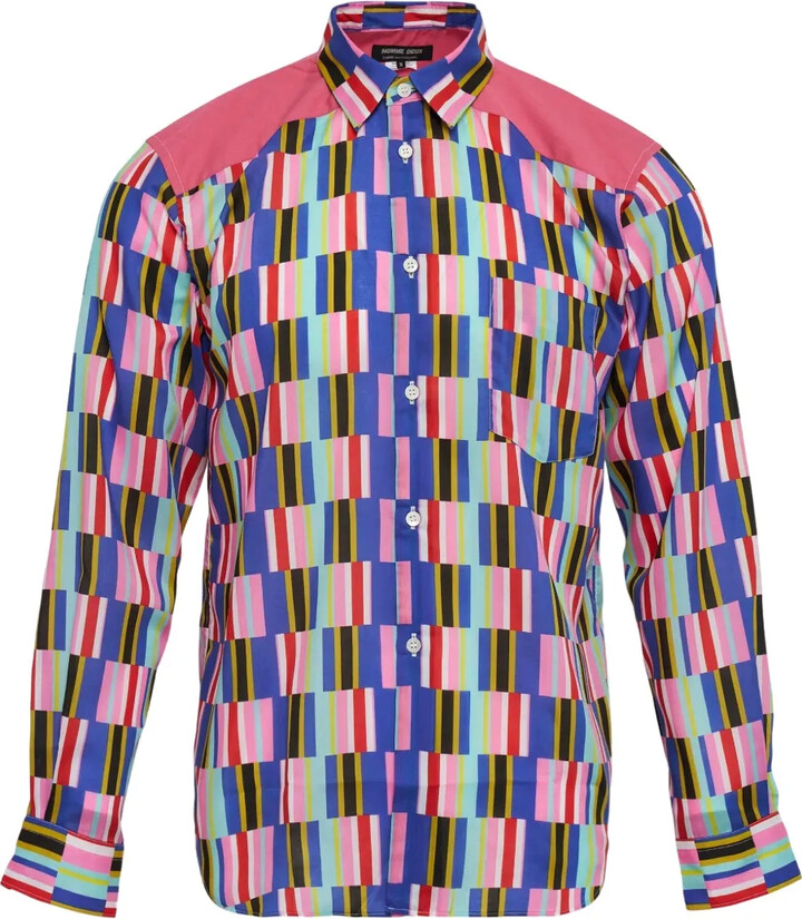 Comme des Garçons Homme Deux Striped-Print Shirt