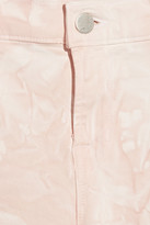 Thumbnail for your product : J Brand Tie-dye cropped mid-rise skinny jeans