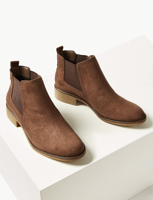 Marks and Spencer Chelsea Block Heel Ankle Boots
