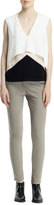 Thumbnail for your product : Stella McCartney Ivy Cotton-Stretch Pants, Clay