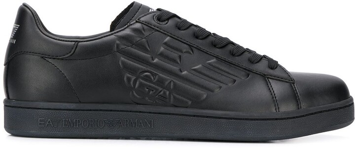 EA7 Emporio Armani Women's Black Sneakers & Athletic Shoes | ShopStyle