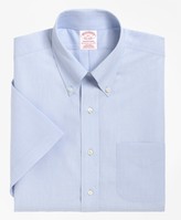 Thumbnail for your product : Brooks Brothers Traditional Relaxed-Fit Dress Shirt, Non-Iron Short-Sleeve