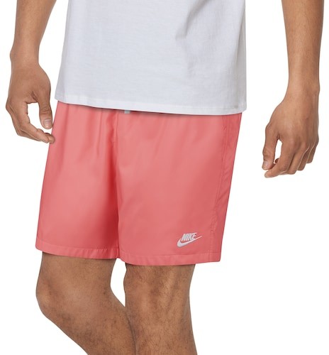 nike woven flow shorts pink
