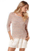 Thumbnail for your product : C&C California Stripe loose knit raglan top