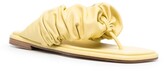 Thumbnail for your product : Hereu Ruched Thong Sandals