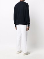 Thumbnail for your product : Extreme Cashmere V-Neck Fine-Knit Cardigan